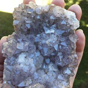 Natural Amythist Jewl Rock Geode
